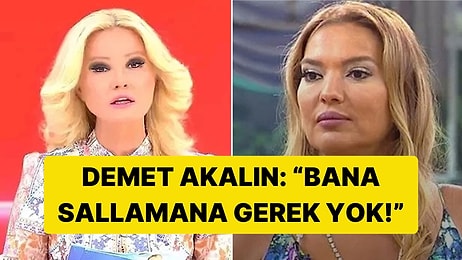 Müge Anlı'nın Yayındaki Sözlerini Üstüne Alınan Demet Akalın'dan Cevap Gecikmedi!