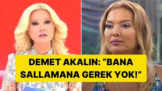 Müge Anlı'nın Yayındaki Sözlerini Üstüne Alınan Demet Akalın'dan Cevap Gecikmedi!