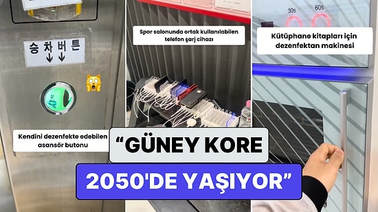 Teknolojinin Tüm Nimetlerinden Faydalanan Koreliler'in 2050 Yılında Yaşadığını Gösteren Uygulamaları