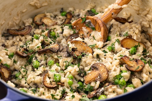 4. Mantarlı Risotto