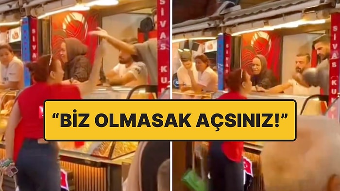 Ortaköy’de Turist ile Esnaf Kavgası: “Biz Olmasak Açsınız” Demiş