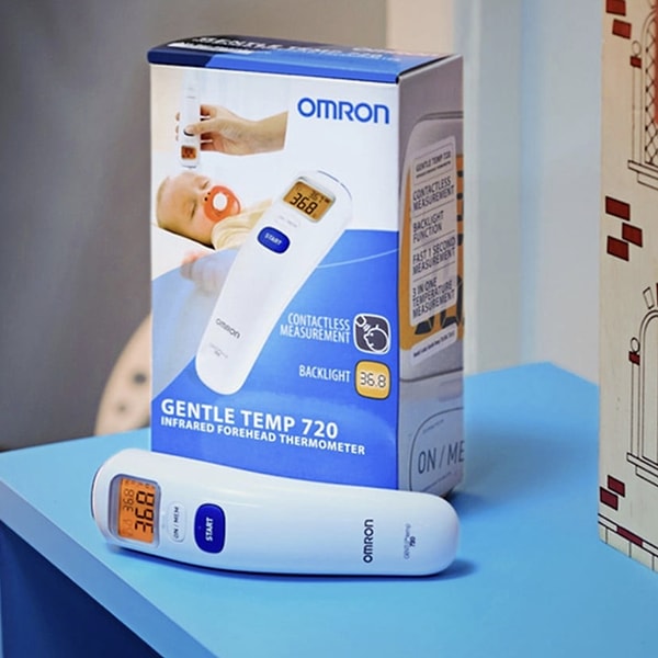 2. Omron MC-720 Gentle Temp Temassız Ateş Ölçer