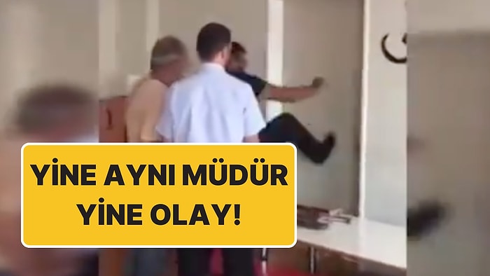 Yine Aynı Müdür Yine Olay: Müdür Yardımcısının Kapısını Kırdırıp İçeriye Girdi