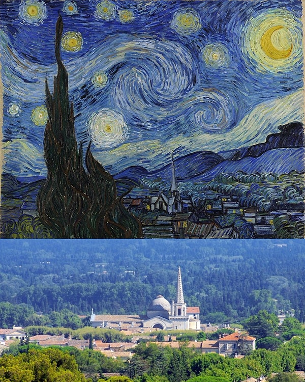 3. Yıldızlı Gece, Vincent van Gogh