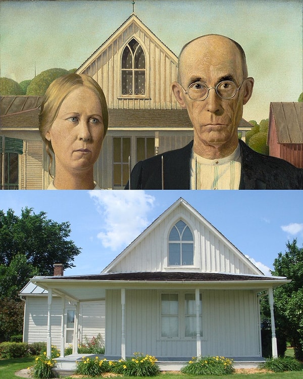 5. Amerikan Gotiği, Grant Wood