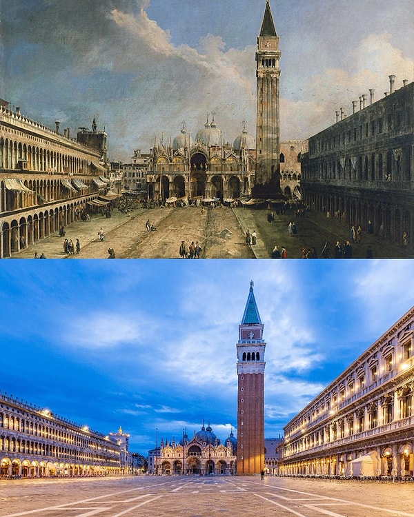 11. Piazza San Marco, Canaletto