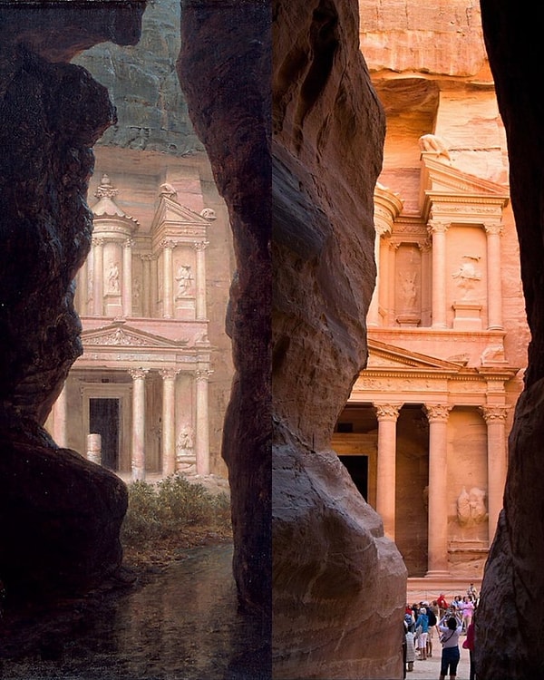 12. El Khasné, Petra, Frederic Edwin Church