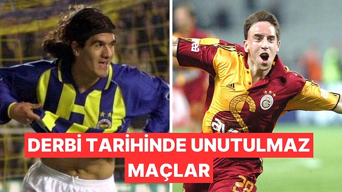 Fenerbahçe - Galatasaray Derbilerine Damga Vuran Maçları Tekrar Hatırlıyoruz