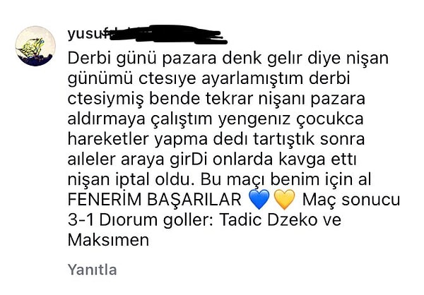 Bir taraftar da fikstürün azizliğine uğradığını anlattı.