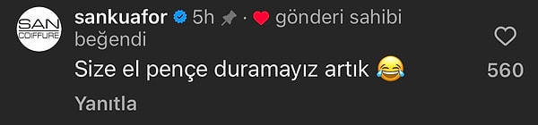 Yorumlar gecikmedi.