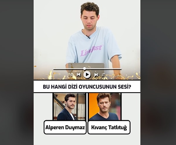 İyi bir başlangıç yapsa da aynı şekilde devam edemeyen Eren Alıcı, şarkıyı söyleyenin hangi ünlü oyuncu olduğunu bilmekte biraz zorlandı.