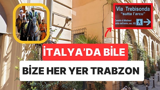 Köklü Geçmişiyle İtalya’nın Trabzon Sokağı: "Bize Her Yer Trabzon"