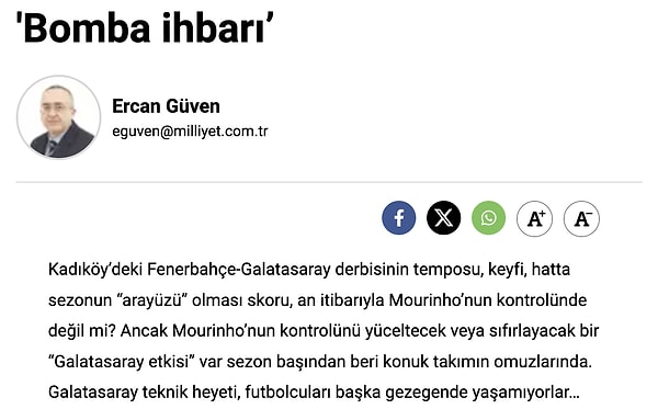 Ercan Güven'in Yazıları