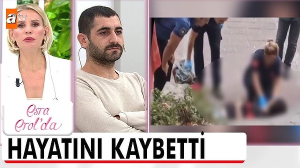 Erol yayında "Biz Betül'le Veysel'in boşanmasını sağladık. Bugün tam 1 yıl sonra Veysel'le ilgili bir haber geldi. Veysel Yorulmaz, İstanbul'da sokak ortasında ölü olarak bulundu. Betül, eski eşin ölümünün şüpheli olduğunu iddia etti. 'Veysel'in ölümünden beni sorumlu tutuyorlar' diye bir cümle kurdu." dedi.