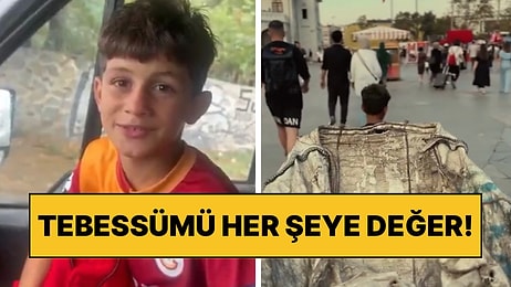 Dinçer Azaphan, Kağıt Toplayıcılığı Yapan Küçük Fatih’e Yardım Eli Uzattı