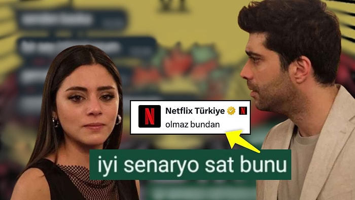 'Seninle Mutlu Olmak İstiyorum' Diyen Sevgilisine 'İyi Senaryo Sat Bunu' Dedi! Netflix'ten Yanıt Gecikmedi!