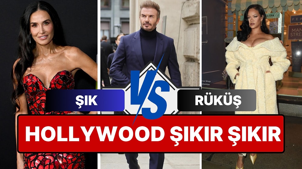 Hollywood Şıkır Şıkır: Haftanın Şık ve Rüküşlerini Beraber Seçiyoruz