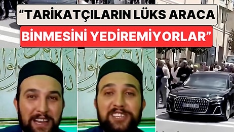 Sosyal Medyada Bir Şahıs Tarikat Liderlerinin Lüks Araçlara Binmesini Eleştirenlere Ağır Hakaretlerde Bulundu