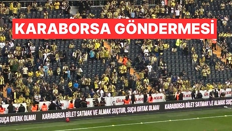 Fenerbahçe'den Galatasaray'a "Karaborsa" Göndermesi Geldi