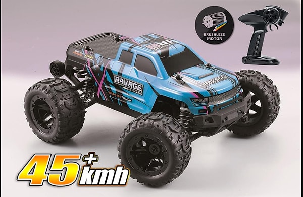 2. Haiboxing 1/16 Ravage 45+ KM/H Sürat Uzaktan Kumandalı RC Model Araba