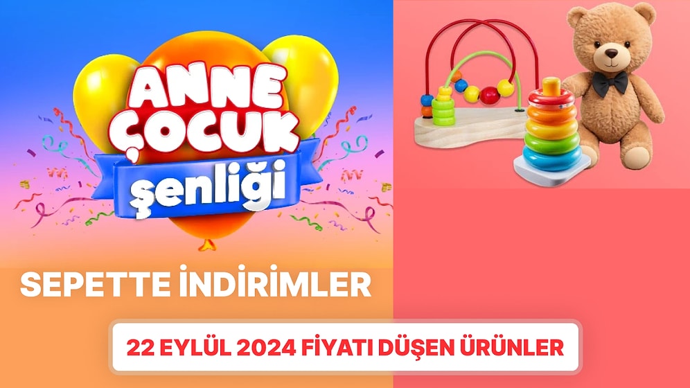 Bugün Hangi Markette ve Markada İndirim Var? 22 Eylül 2024 Fiyatı Düşen Ürünler