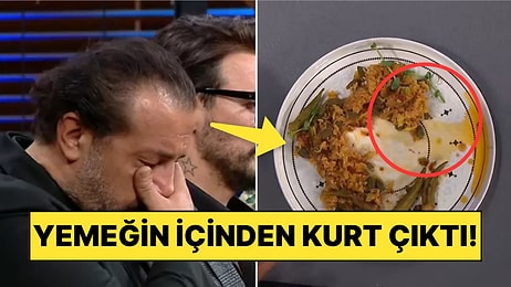 MasterChef'te Mide Bulandıran Olay: Şefler Tadarken Yemeğin İçinden Kurt Çıktı!