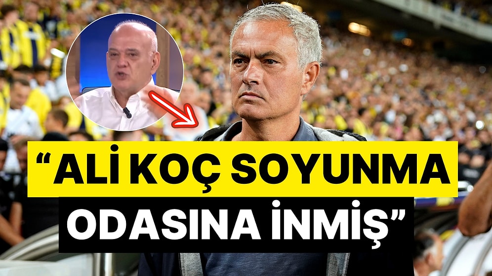 Ahmet Çakar Mourinho ile Ali Koç'un Devre Arasında Ciddi Gerilim Yaşadığını İddia Etti!