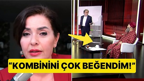 Özlem Gürses, CNN Türk'e Çıkan Cübbeli Ahmet'i Tiye Aldı!