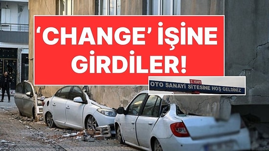 Ankara Oto Sanayi’de ‘Change’ Operasyonu: Depremde Hasar Alan Araçlar Kullanıldı!