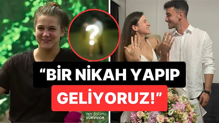 Eski Survivor Şampiyonu Nisa Bölükbaşı ve Yiğit İnandı Sessiz Sedasız Evlendiğini Sosyal Medyadan Duyurdu!