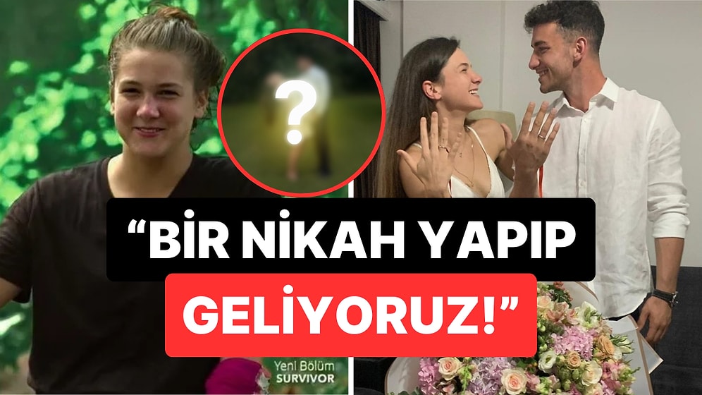 Eski Survivor Şampiyonu Nisa Bölükbaşı ve Yiğit İnandı Sessiz Sedasız Evlendiğini Sosyal Medyadan Duyurdu!