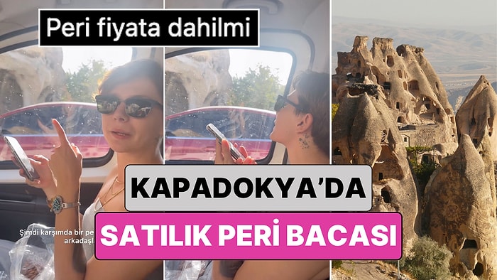 Emlakçıdan Detayları Öğrendi: Kapadokya'da Satışa Çıkarılan Peri Bacasının Fiyatı Dudak Uçuklattı