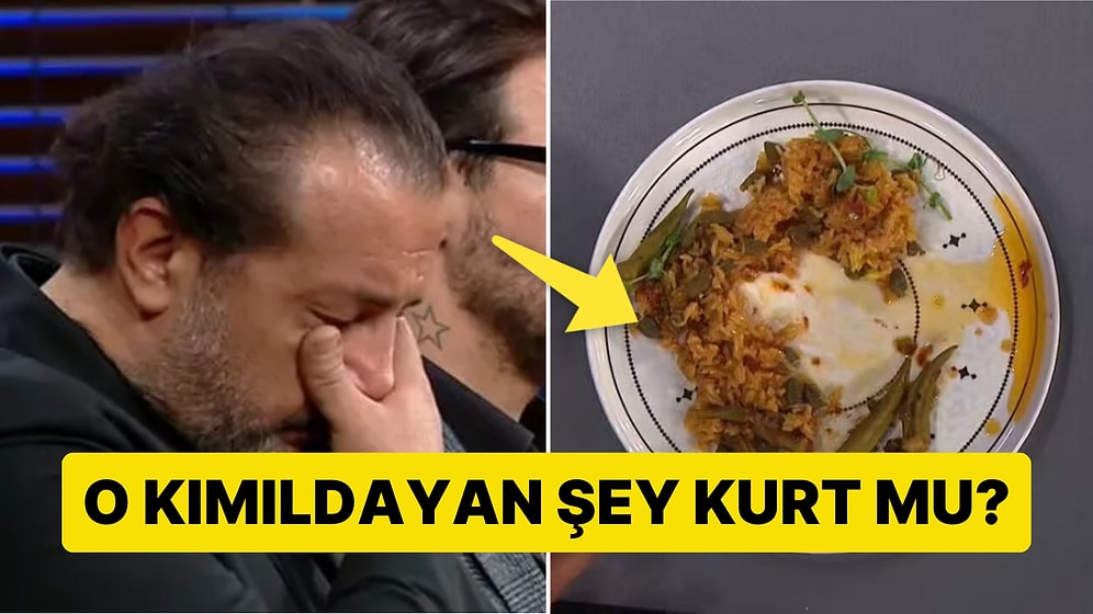 MasterChef'te Mide Bulandıran Olay: Yemeğin İçinde Kımıldayan Şey Kurt mu?