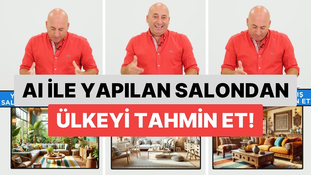 Mimar Selim Bey Tahmin Ediyor! Yapay Zeka ile Yapılan Salondan Ülkeyi Tahmin Edebilecek misiniz?