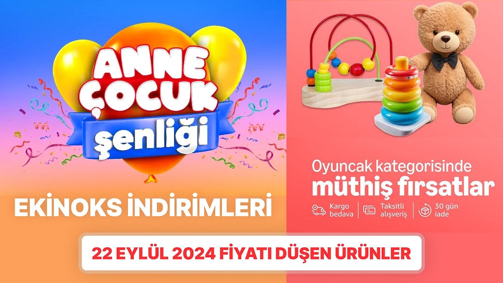 Bugün Hangi Markette ve Markada İndirim Var? 22 Eylül 2024 Fiyatı Düşen Ürünler