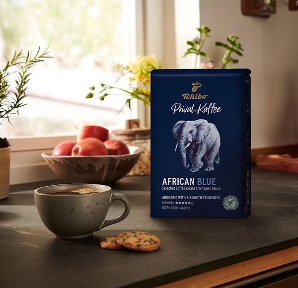 6. Privat Kaffee African Blue Öğütülmüş Filtre Kahve 250 g