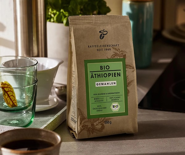 7. Bio Athiopien Öğütülmüş Filtre Kahve 250g