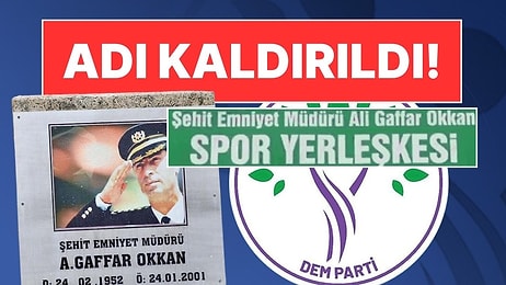 Diyarbakır'da Dem Partili Belediye ‘Gaffar Okkan Spor Yerleşkesi’nin Adını Değiştirdi!