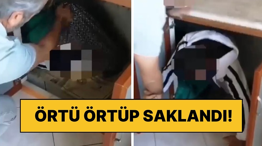 9 Yıl 7 Ay Hapis Cezası ile Aranıyordu Mutfak Tezgahının Altında Bulundu