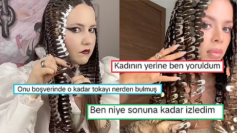 TikTok’ta Nur Topu Gibi Bir Akımımız Daha Oldu: Saça En Fazla Toka Takma Rekoru