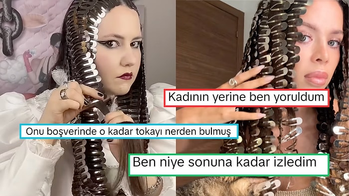 TikTok’ta Nur Topu Gibi Bir Akımımız Daha Oldu: Saça En Fazla Toka Takma Rekoru