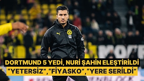 Nuri Şahin, Dortmund ile Stuttgart'tan Beş Yedi, Alman Basını Yerden Yere Vurdu