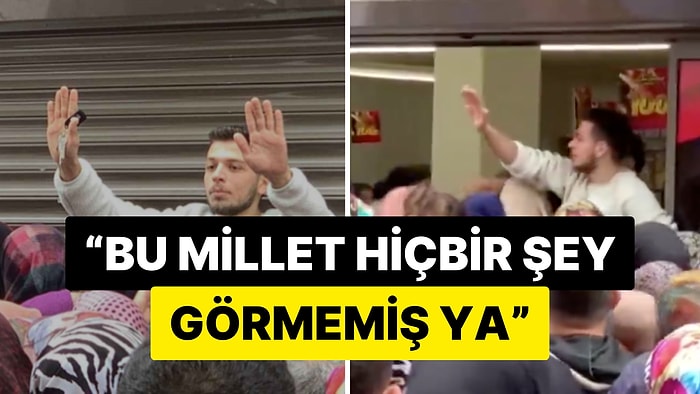 Karaman’da Her Ürünün 100 Liradan Satışa Sunulduğu Mağaza Açılışında İzdiham: "Bu Millet Hiçbir Şey Görmemiş"