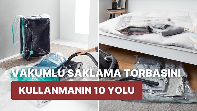 Küçük Evler İçin Kurtarıcı Olan Vakumlu Saklama Torbalarını Kullanmaya Başlaman İçin 10 Sebep