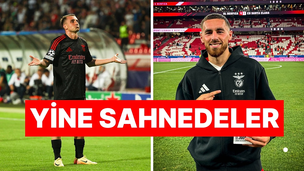 Benfica'da Şov Yapıyorlar: Kerem Aktürkoğlu ve Orkun Kökçü Portekiz Ekibini Sırtlıyor