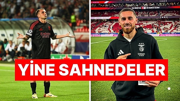 Portekiz ekibi Benfica'da forma giyen milli futbolcularımız Kerem Aktürkoğlu ve Orkun Kökçü, gol ve asistleriyle adından söz ettirmeye devam ediyor. Yıldız isimlerimiz, Boavista'yı da boş geçmedi.