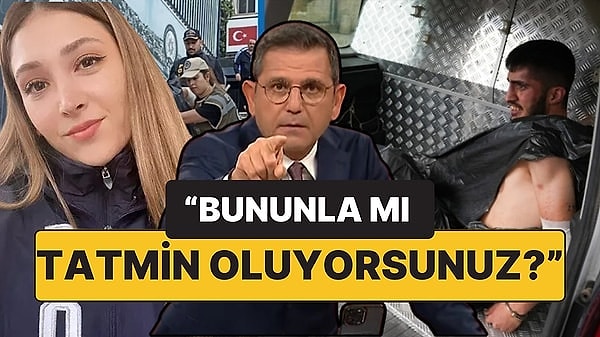 Ümraniye'de polis memuru Şeyda Yılmaz'ı şehit etmesinin ardından tutuklanan 19 yaşındaki Yunus Emre Geçti'ye adliyeye sevk edilirken çöp poşeti giydirilmişti. SÖZCÜ TV Ana Haber sunucusu Fatih Portakal, katile çöp poşeti giydirilmesine tepki gösterdi.