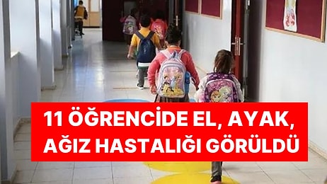 Ders Zili Çaldı, Hastalıklar Geldi: Isparta'da 11 Öğrencide El, Ayak, Ağız Hastalığı Görüldü