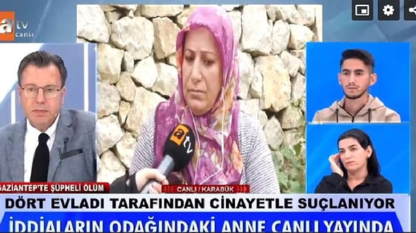 Beş kardeş olan kardeşlerden dördü cinayetten anneleri ve onun sevgilisi Şehmus'u suçlarken kız kardeşleri Naime'nin tüm olaya şahit olduğunu belirttiler.