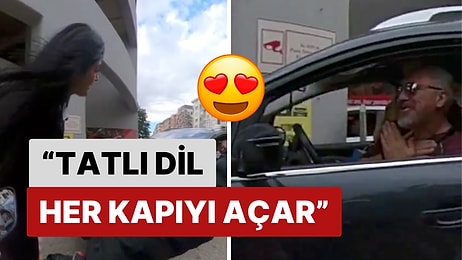 Eskişehir'de Bir Güvenlik Görevlisi ile Sürücü Arasındaki Samimi Diyalog Gününüzü Güzelleştirecek